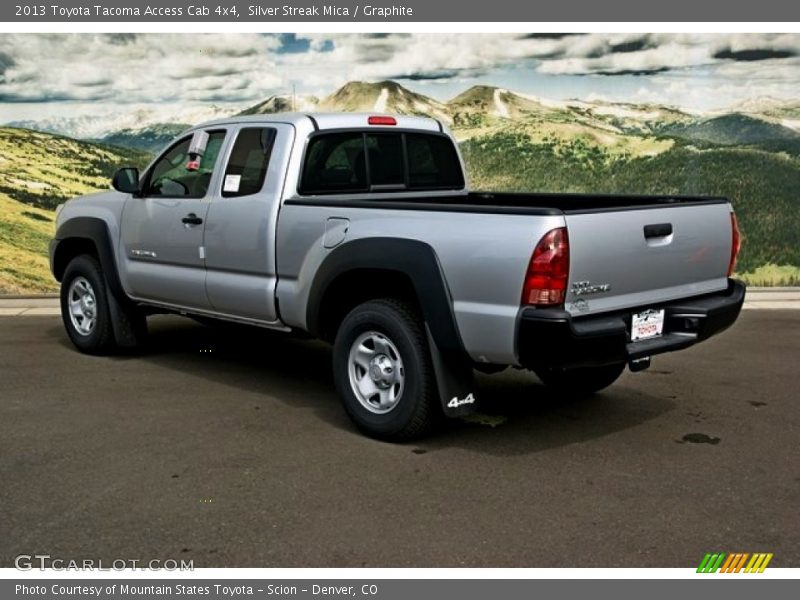 Silver Streak Mica / Graphite 2013 Toyota Tacoma Access Cab 4x4