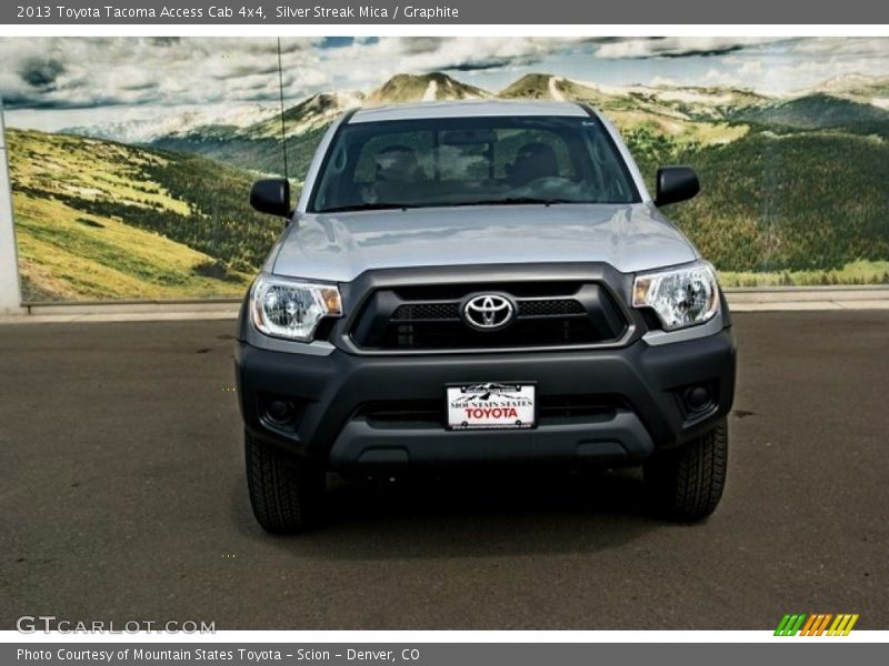 Silver Streak Mica / Graphite 2013 Toyota Tacoma Access Cab 4x4