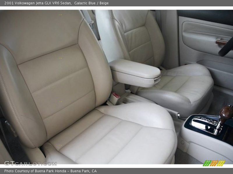 Galactic Blue / Beige 2001 Volkswagen Jetta GLX VR6 Sedan