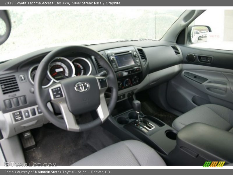 Silver Streak Mica / Graphite 2013 Toyota Tacoma Access Cab 4x4