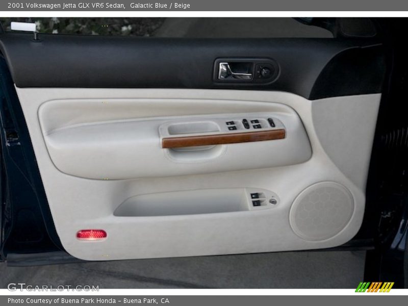 Galactic Blue / Beige 2001 Volkswagen Jetta GLX VR6 Sedan
