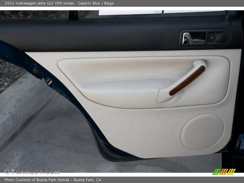 Galactic Blue / Beige 2001 Volkswagen Jetta GLX VR6 Sedan