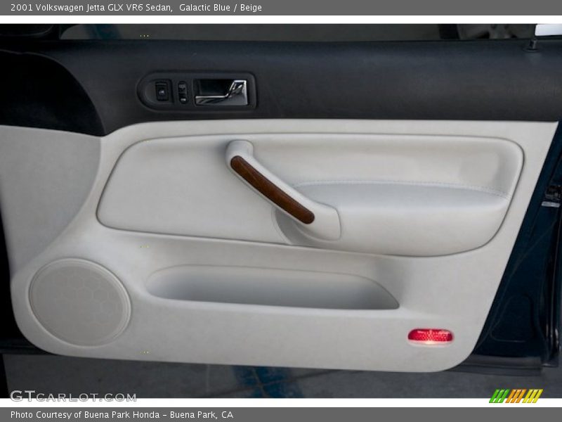 Galactic Blue / Beige 2001 Volkswagen Jetta GLX VR6 Sedan