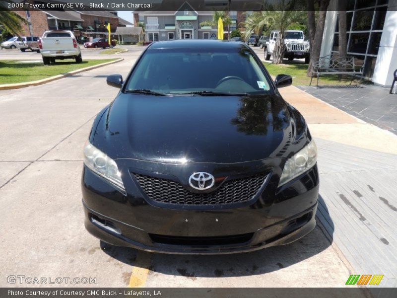 Black / Dark Charcoal 2008 Toyota Camry SE V6