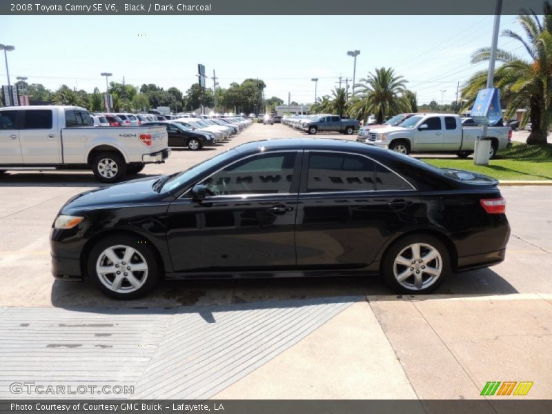 Black / Dark Charcoal 2008 Toyota Camry SE V6