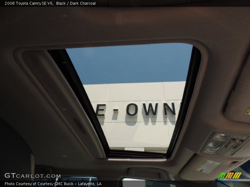 Black / Dark Charcoal 2008 Toyota Camry SE V6