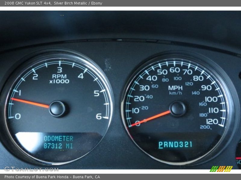 Silver Birch Metallic / Ebony 2008 GMC Yukon SLT 4x4