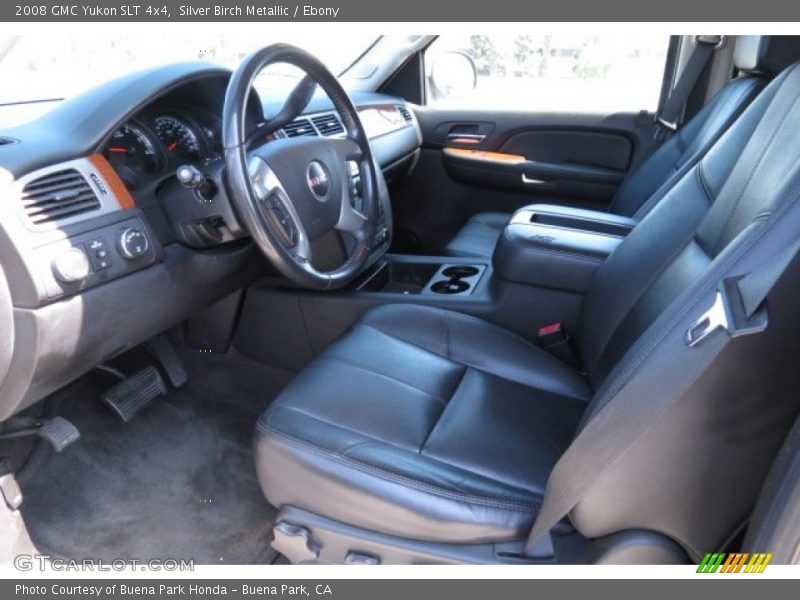 Silver Birch Metallic / Ebony 2008 GMC Yukon SLT 4x4