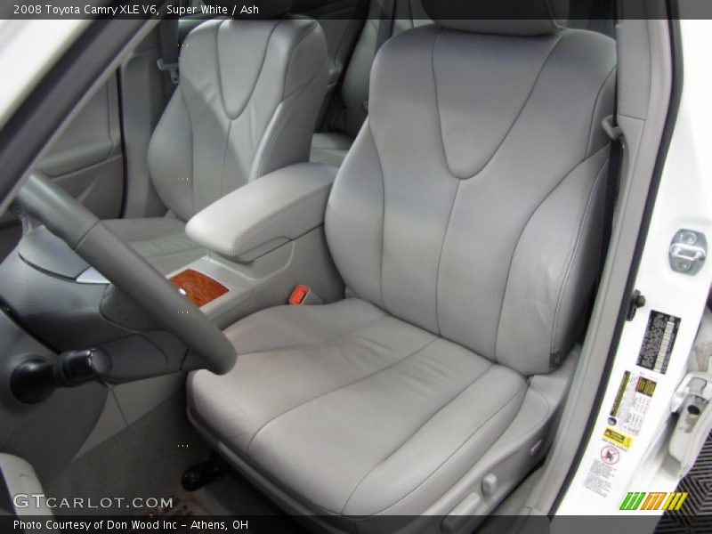 Super White / Ash 2008 Toyota Camry XLE V6