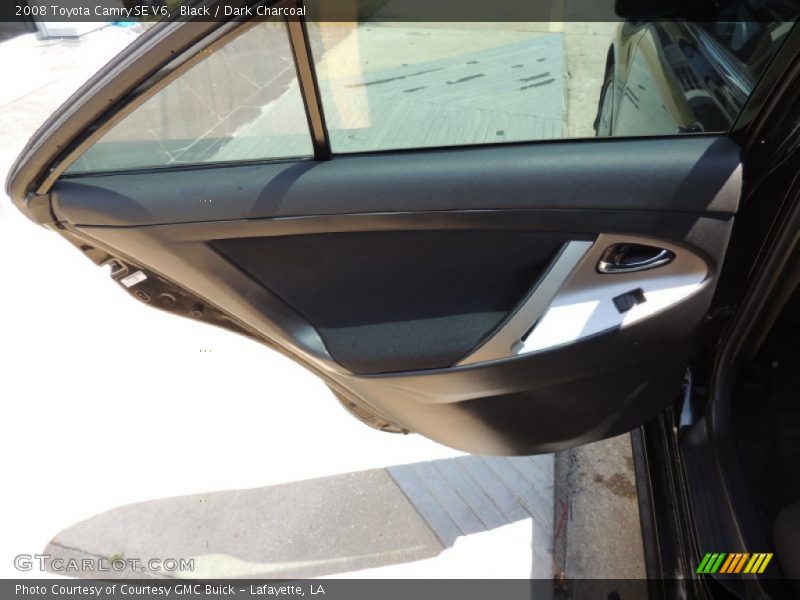 Black / Dark Charcoal 2008 Toyota Camry SE V6