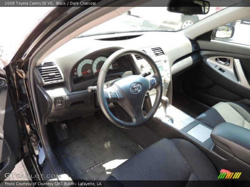 Black / Dark Charcoal 2008 Toyota Camry SE V6