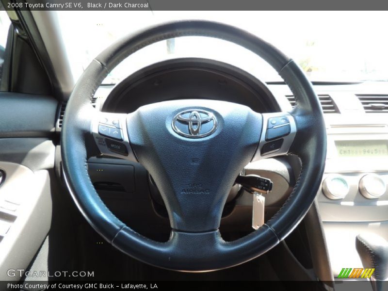 Black / Dark Charcoal 2008 Toyota Camry SE V6