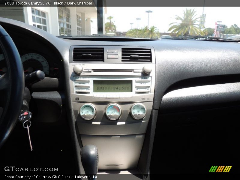 Black / Dark Charcoal 2008 Toyota Camry SE V6