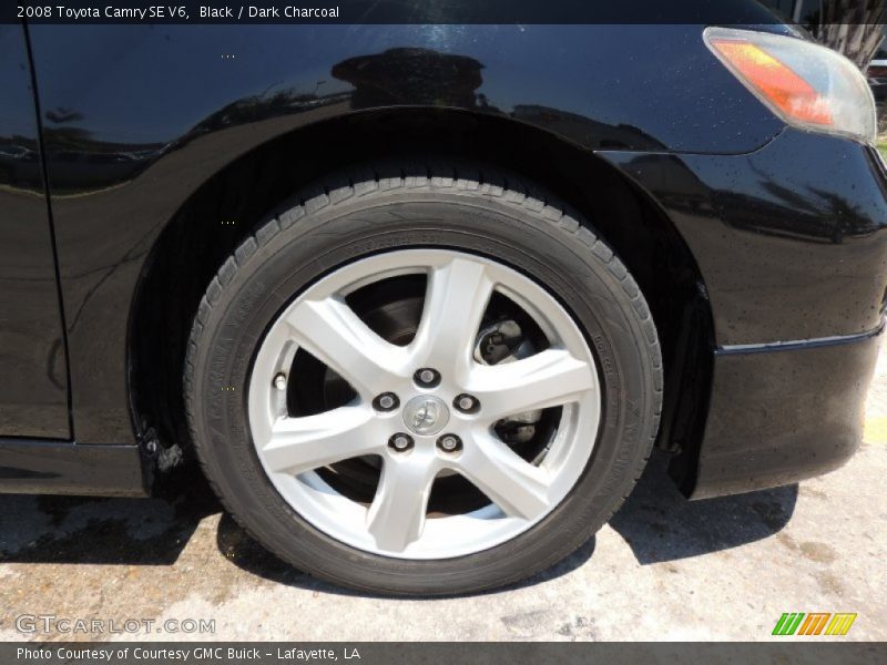 Black / Dark Charcoal 2008 Toyota Camry SE V6