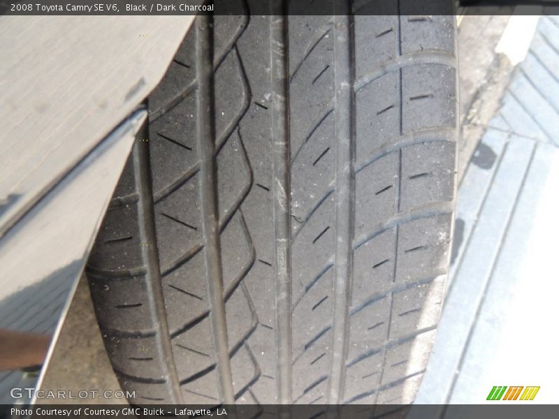Black / Dark Charcoal 2008 Toyota Camry SE V6