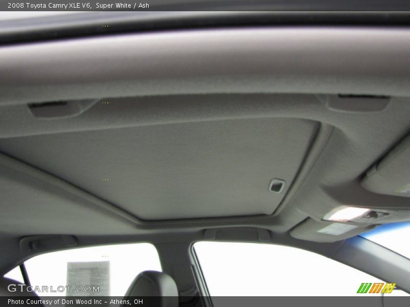 Super White / Ash 2008 Toyota Camry XLE V6