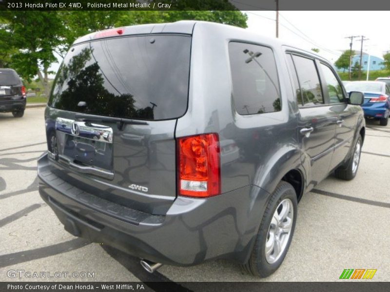 Polished Metal Metallic / Gray 2013 Honda Pilot EX 4WD