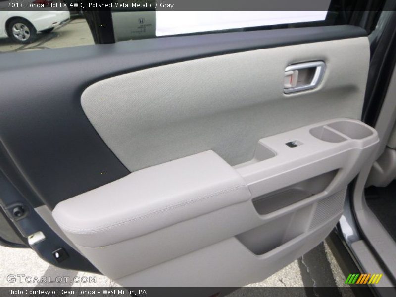 Polished Metal Metallic / Gray 2013 Honda Pilot EX 4WD