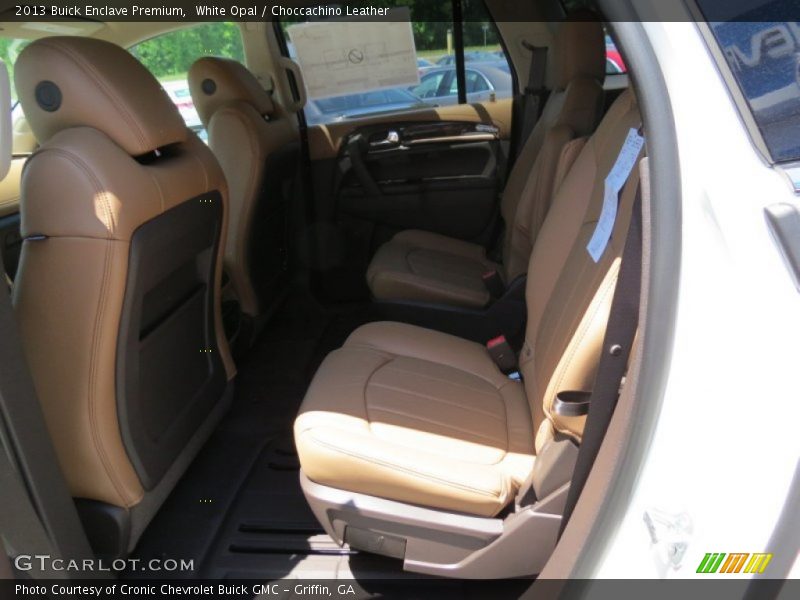 White Opal / Choccachino Leather 2013 Buick Enclave Premium