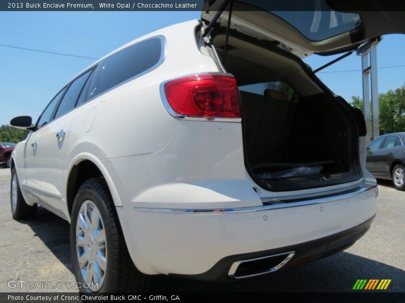 White Opal / Choccachino Leather 2013 Buick Enclave Premium