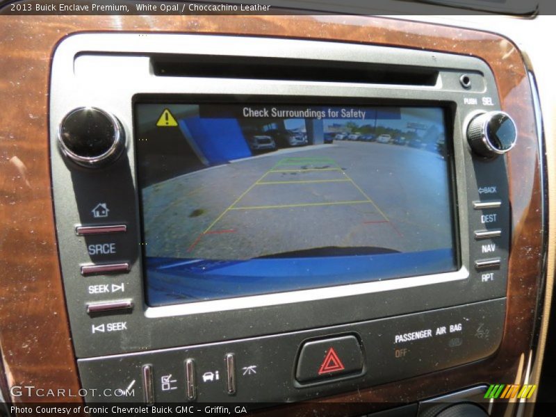 White Opal / Choccachino Leather 2013 Buick Enclave Premium