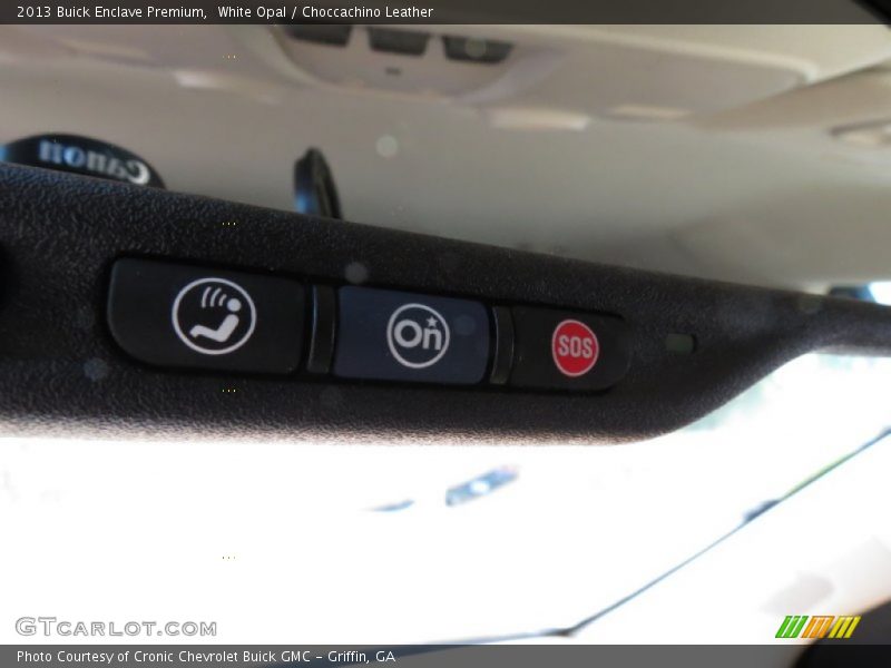 White Opal / Choccachino Leather 2013 Buick Enclave Premium