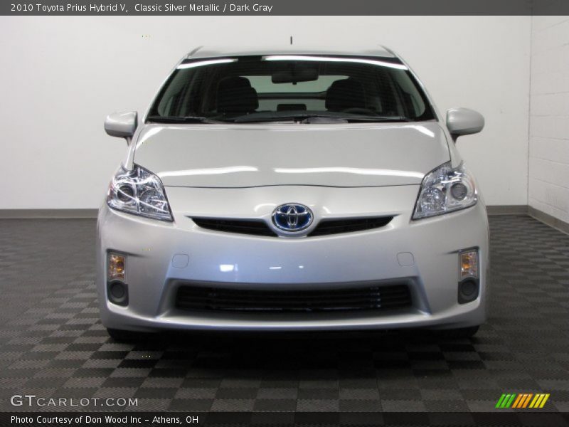 Classic Silver Metallic / Dark Gray 2010 Toyota Prius Hybrid V