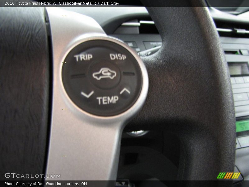 Classic Silver Metallic / Dark Gray 2010 Toyota Prius Hybrid V
