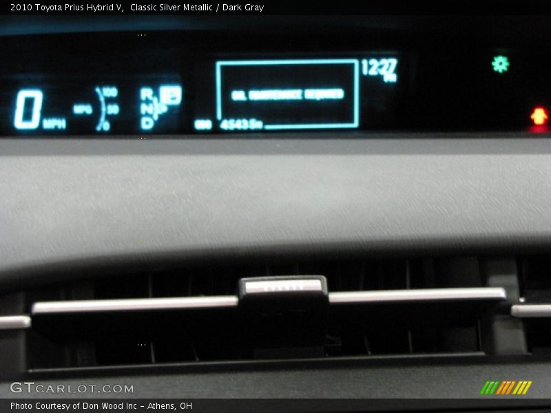 Classic Silver Metallic / Dark Gray 2010 Toyota Prius Hybrid V