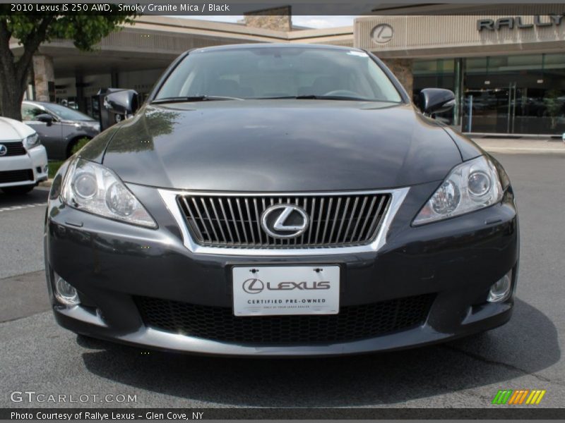 Smoky Granite Mica / Black 2010 Lexus IS 250 AWD