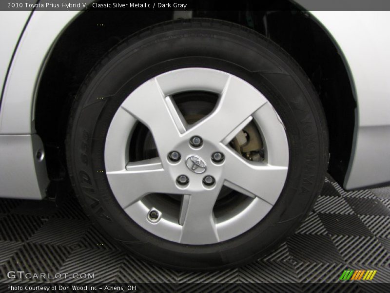 Classic Silver Metallic / Dark Gray 2010 Toyota Prius Hybrid V