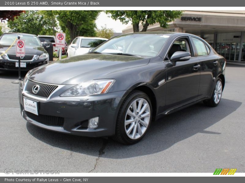 Smoky Granite Mica / Black 2010 Lexus IS 250 AWD
