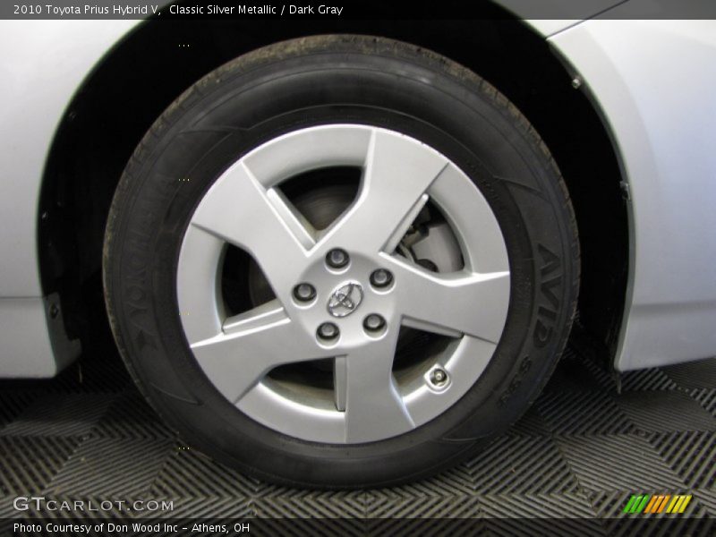 Classic Silver Metallic / Dark Gray 2010 Toyota Prius Hybrid V