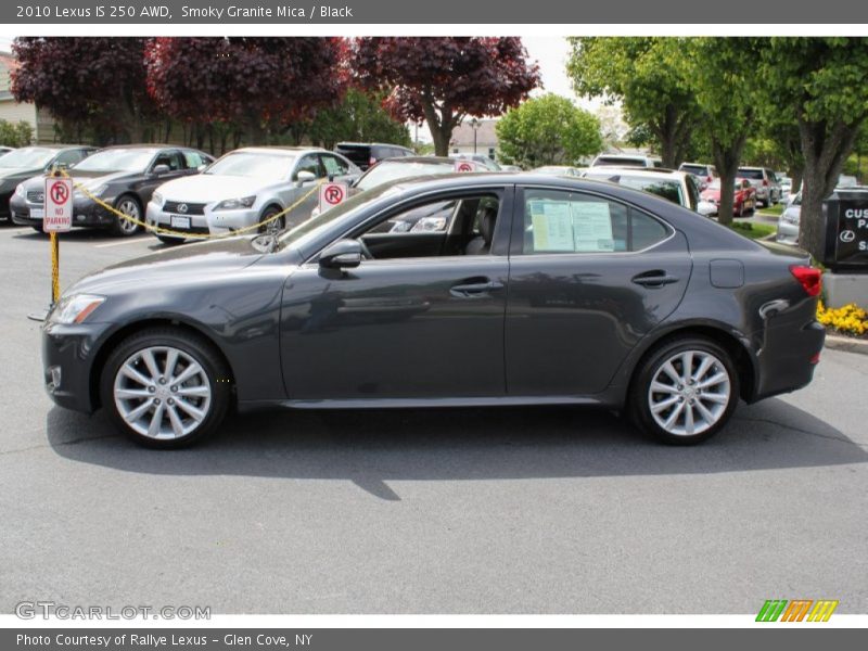 Smoky Granite Mica / Black 2010 Lexus IS 250 AWD