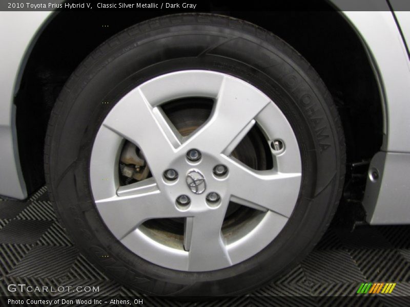 Classic Silver Metallic / Dark Gray 2010 Toyota Prius Hybrid V