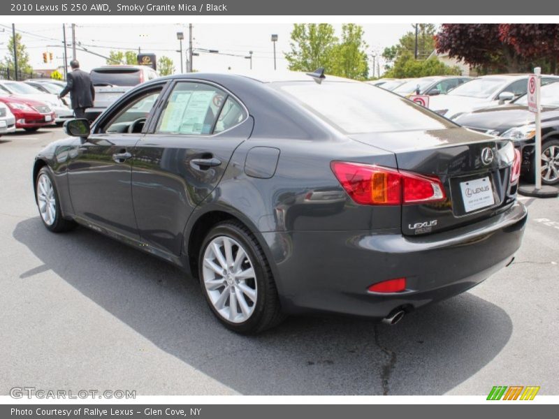 Smoky Granite Mica / Black 2010 Lexus IS 250 AWD