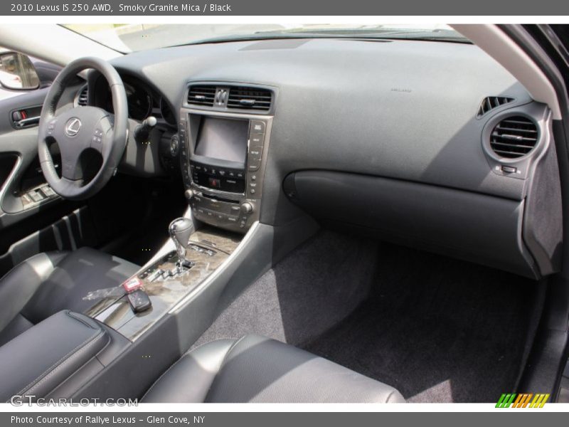 Smoky Granite Mica / Black 2010 Lexus IS 250 AWD