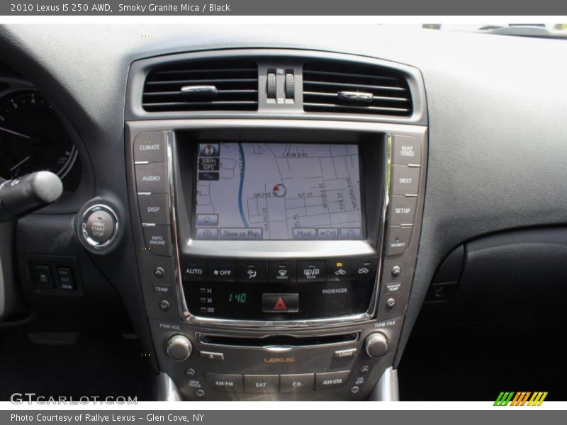 Smoky Granite Mica / Black 2010 Lexus IS 250 AWD