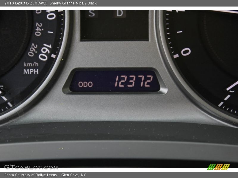 Smoky Granite Mica / Black 2010 Lexus IS 250 AWD
