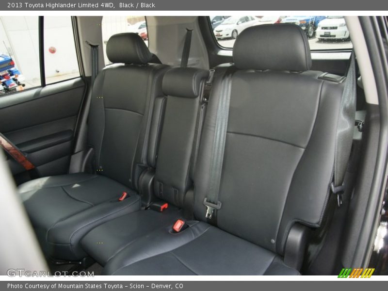 Black / Black 2013 Toyota Highlander Limited 4WD