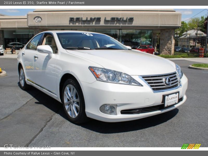Starfire White Pearl / Parchment 2010 Lexus ES 350