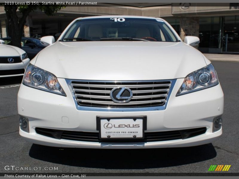 Starfire White Pearl / Parchment 2010 Lexus ES 350