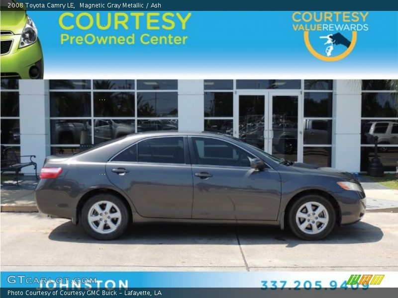 Magnetic Gray Metallic / Ash 2008 Toyota Camry LE