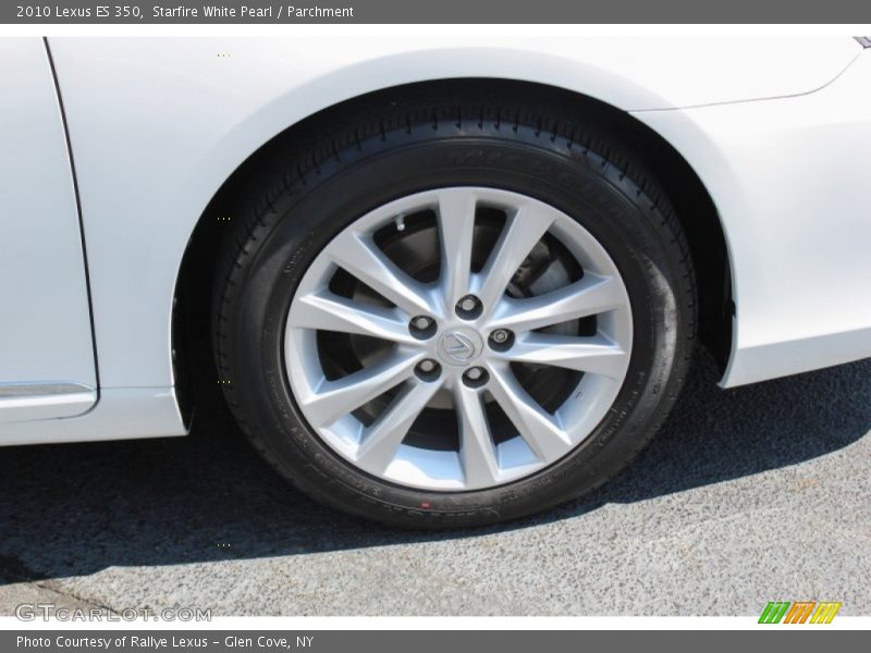 Starfire White Pearl / Parchment 2010 Lexus ES 350