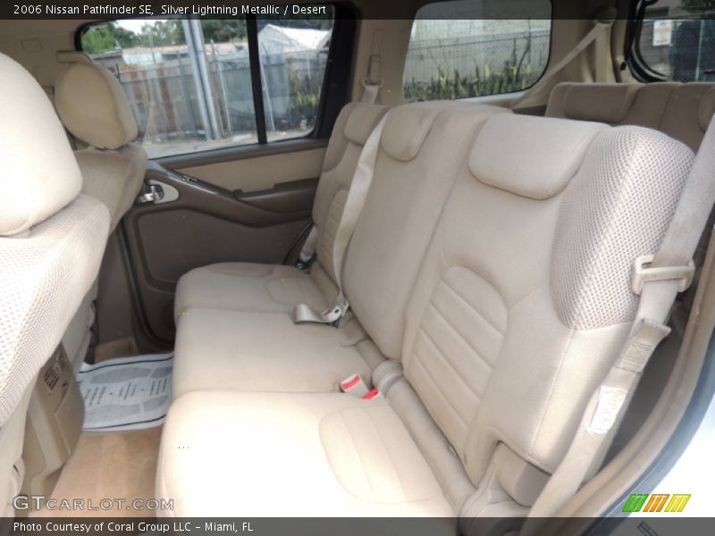 Silver Lightning Metallic / Desert 2006 Nissan Pathfinder SE