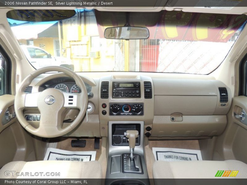 Silver Lightning Metallic / Desert 2006 Nissan Pathfinder SE