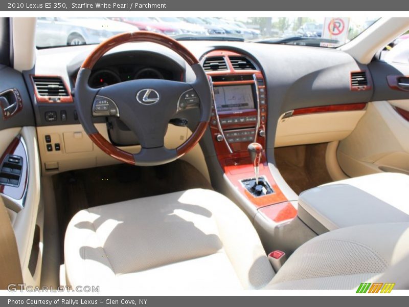 Starfire White Pearl / Parchment 2010 Lexus ES 350