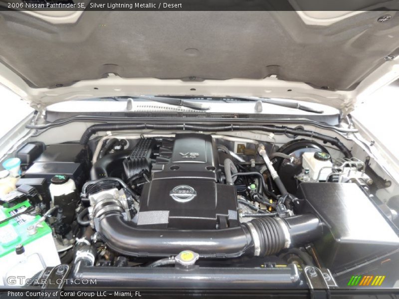 Silver Lightning Metallic / Desert 2006 Nissan Pathfinder SE