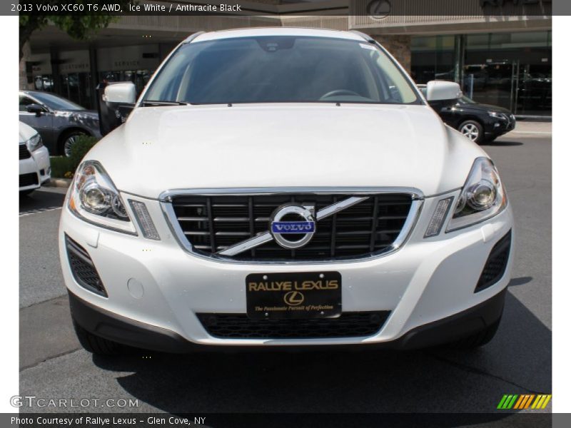 Ice White / Anthracite Black 2013 Volvo XC60 T6 AWD