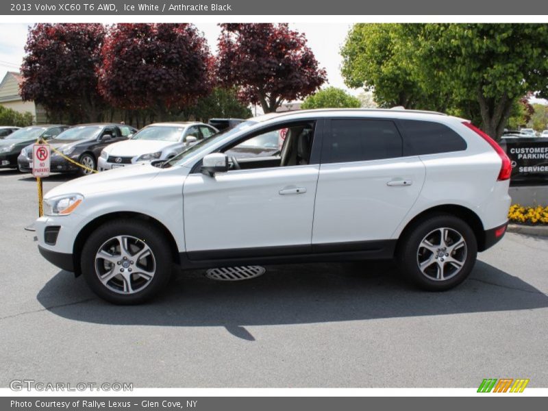 Ice White / Anthracite Black 2013 Volvo XC60 T6 AWD